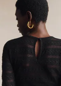 Robe Hildy - Dentelle Noire — view 3