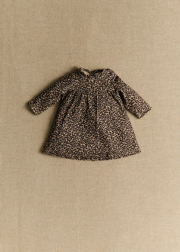 Robe Jade - Léopard Beige