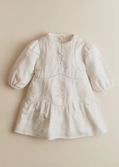 Robe Laetitia - Ecru