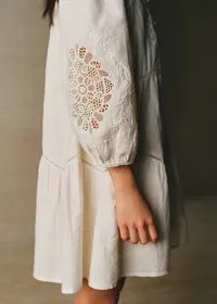 Robe Laetitia - Ecru — view 5