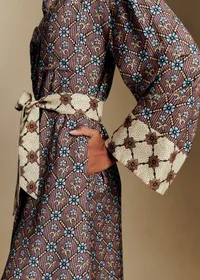 Robe Line - Sézane x Antoinette Poisson - Imprimé Coeur Garance — view 3