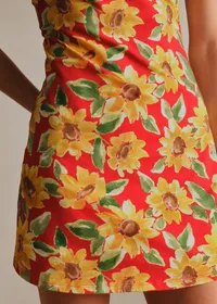 Robe Lison - Imprimé Tournesol — view 3