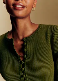 Robe Lorette - Vert Parfait — view 3