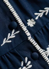 Robe Louise - Bleu Marine — view 3