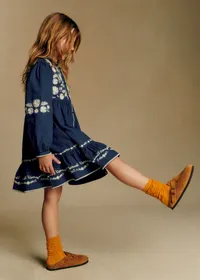 Robe Louise - Bleu Marine — view 3