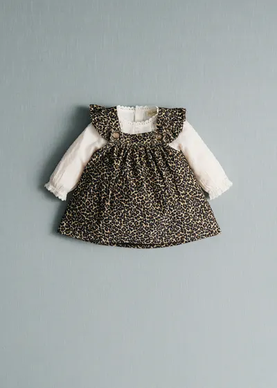 Robe Lucy - Léopard Beige