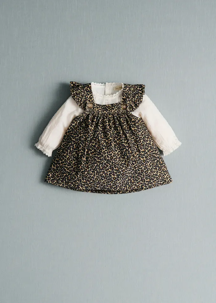 Robe Lucy - Léopard Beige