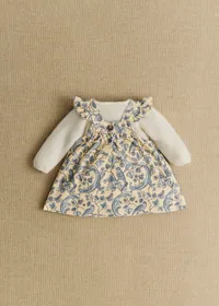 Robe Lucy - Petit Sézane x Antoinette Poisson - Imprimé Oiseaux Bleus — view 4