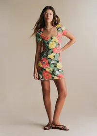 Robe Marlys - Imprimé Azalia — view 3
