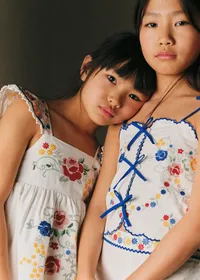 Robe Martha - Broderie Placée Spring — view 4