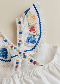 Robe Martha - Broderie Placée Spring — view 5