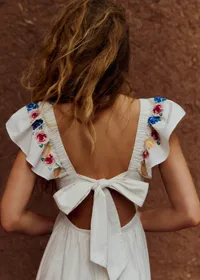Robe Melville - Broderie Placée Spring — view 4