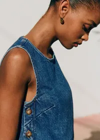 Robe Nicila - Bleu Denim — view 2