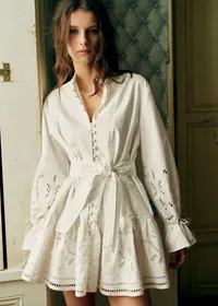 Robe Odette - Ecru — view 2