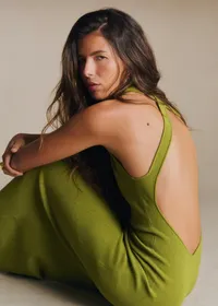 Robe Oriana - Green Moss — view 4