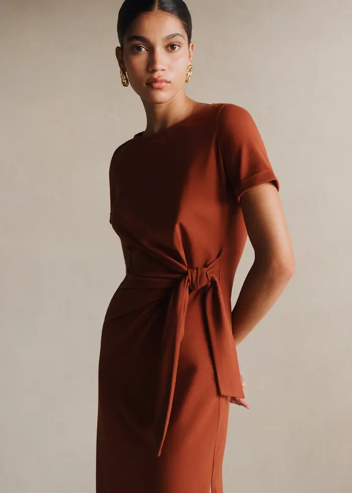 Robe Pippa - Acajou