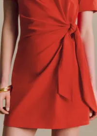 Robe Pippa courte - Corail — view 2