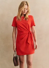 Robe Pippa courte - Corail — view 3