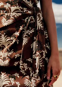 Robe Pippa - Sézane x Inoui Editions - Imprimé Mykonos — view 3