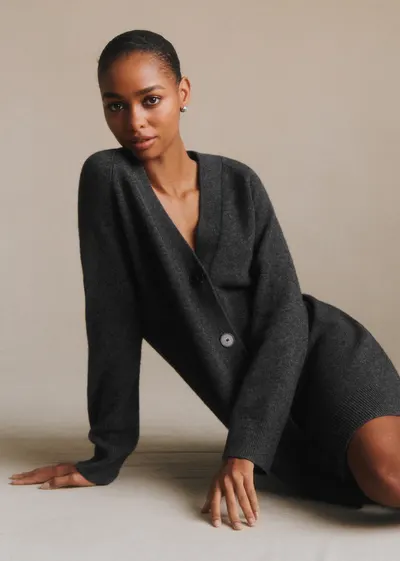Robe Quitterie - Gris Anthracite