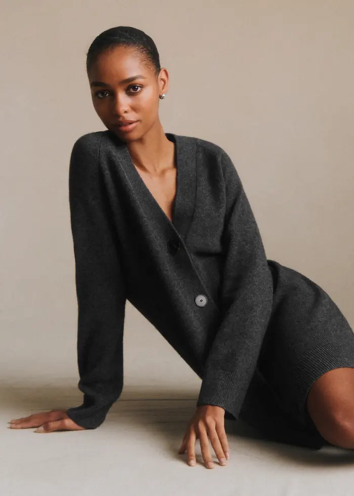 Robe Quitterie - Gris Anthracite