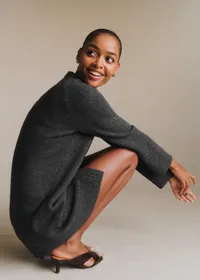Robe Quitterie - Gris Anthracite — view 4