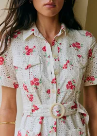 Robe Raquel - Imprimé Rosa Corail — view 2