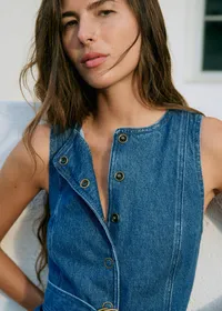 Robe Redais - Bleu Denim — view 2