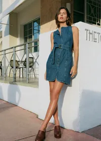 Robe Redais - Bleu Denim — view 4