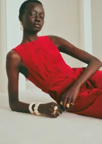 Robe Redais - Velours Rouge — view 2