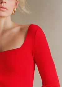 Robe Rime - Rouge — view 4