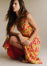 Robe SALYA - Imprimé Tournesol — view 3
