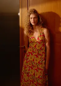 Robe SALYA - Imprimé Tournesol — view 5