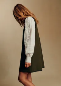 Robe Sanja - Kaki / Noir — view 3