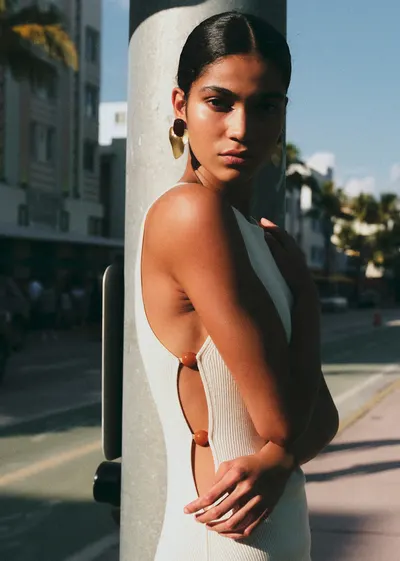 Robe Siloé - Crème