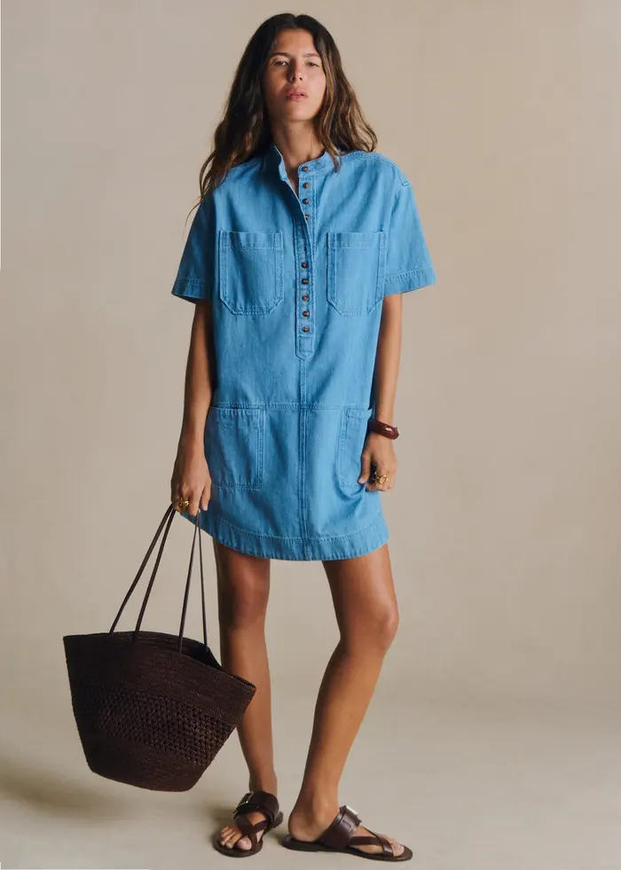 Robe Sonali - Bleu Clair