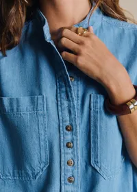 Robe Sonali - Bleu Clair — view 4