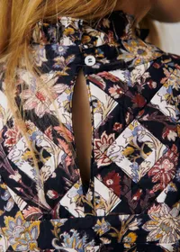Robe Toma - Sézane x SEA NY - Patchwork Sylvania — view 5