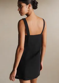 Robe Victoire - Broderie Placée Noire — view 2