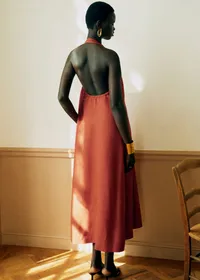 Robe VIMALA - Chataigne — view 3