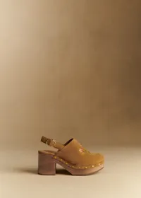 Sabots Doreen - Sézane x Baziszt - Beige Broderie — view 3
