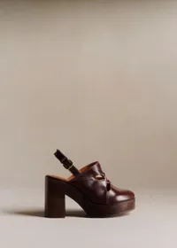 Sabots High Maelle - Sézane x SEA NY - Chocolat Glacé — view 2