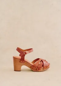 Sabots Isabelle - Camel Lisse — view 5