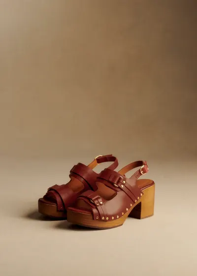 Sabots Sonia - Naturel Lisse