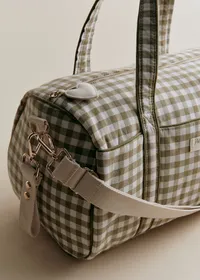 Sac à langer - Vichy Vert — view 3