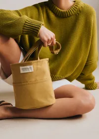 Sac seau - Beige — view 2