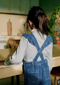 Salopette Soline - Bleu Denim — view 3