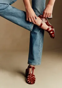 Sandales Florie - Camel Vernis — view 4