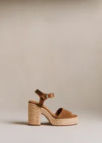 Sandales High Dorothée - Taupe Kaki — view 5