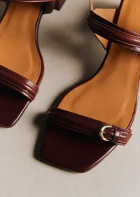 Sandales Ilaria - Chocolat Lisse — view 2